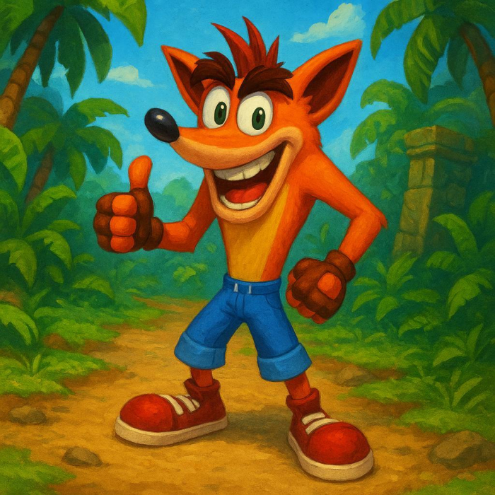 Crash Bandicoot (1996) — PS1